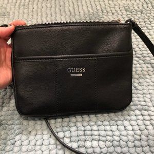 Guess small crossbody purse - black